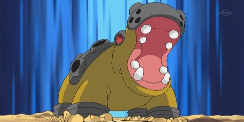 Pokemon anime hippowdon