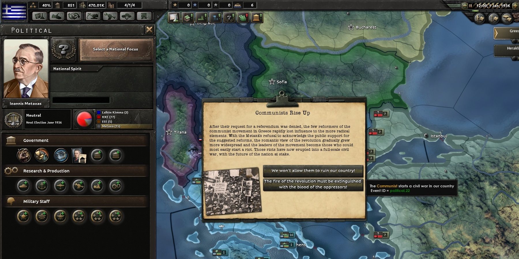 hearts of iron 4 political power