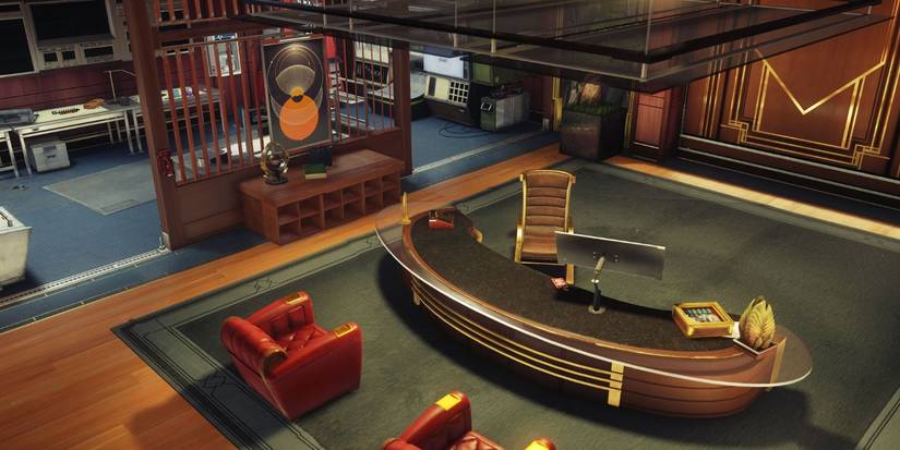 Prey Morgan's Office Viewed From Top Down