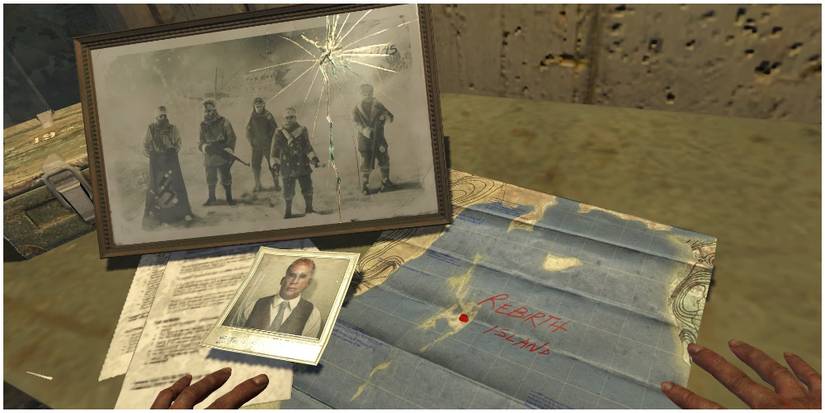 A photo found of Reznov and his squad in the Arctic Circle