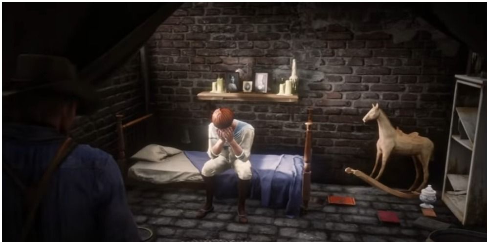 Red Dead Redemption 2 Boy Trapped In The Basement By Rhodes