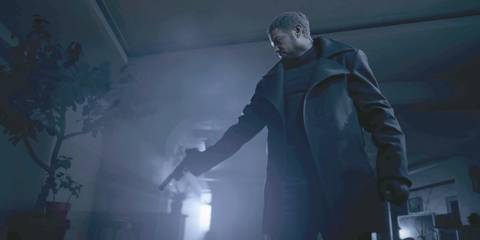 Chris in Resident Evil Village