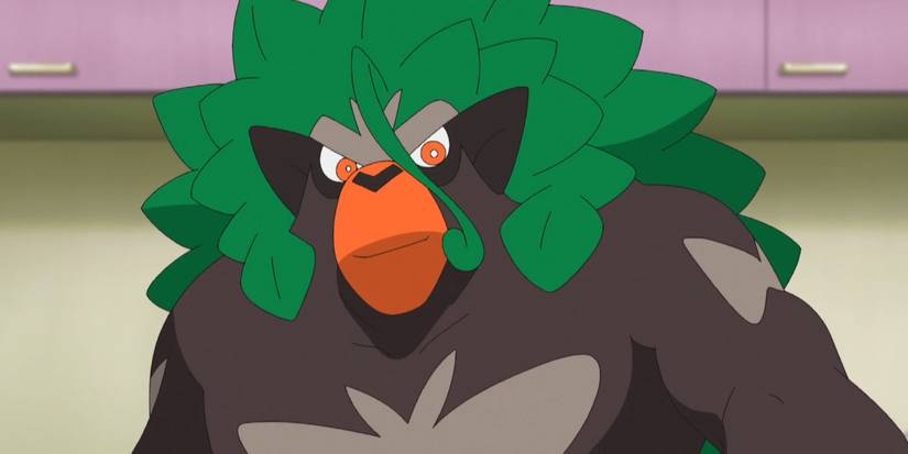 Rillaboom in the Pokemon anime