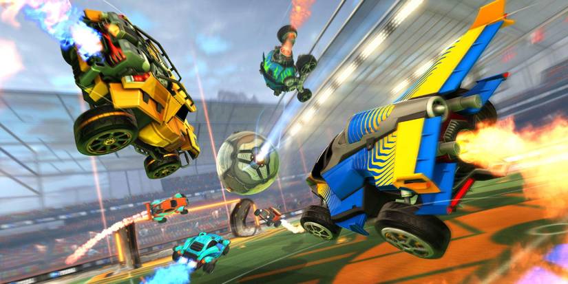 Rocket League Cars Converge