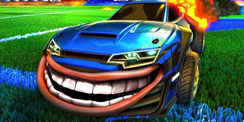 Rocket League Smile Car