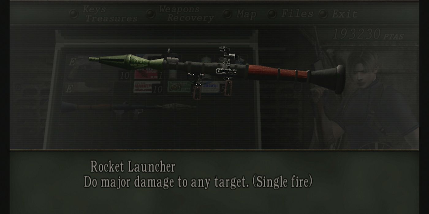 Rocketr launcher RE 4 copy