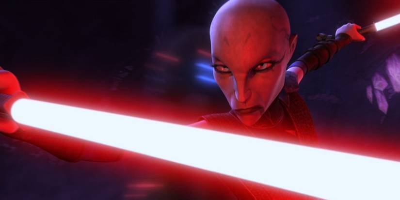 Asajj Ventress LIGHTSABERS  from Star Wras: Clone Wars