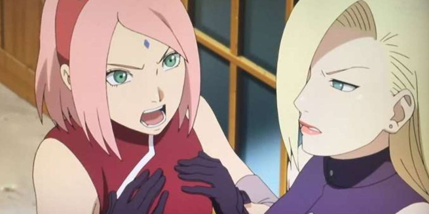 Sakura and Ino argue - Sakura After Naruto Series