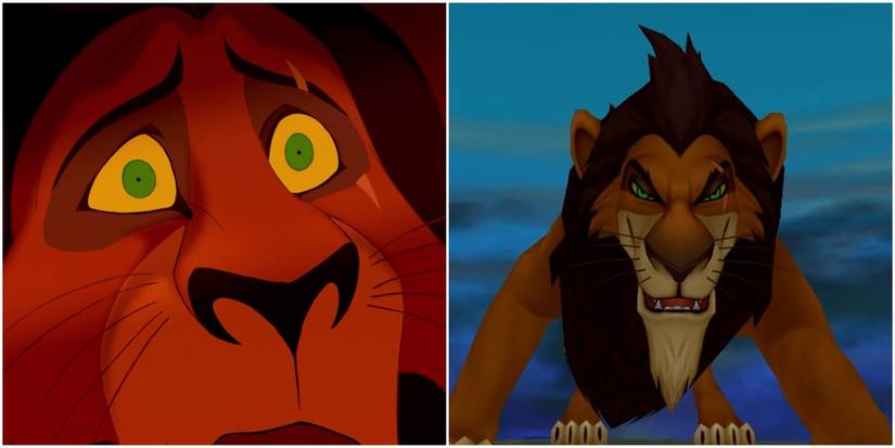 Rather than be eaten by hyenas in The Lion King, Scar gets his second wind in Kingdom Hearts II