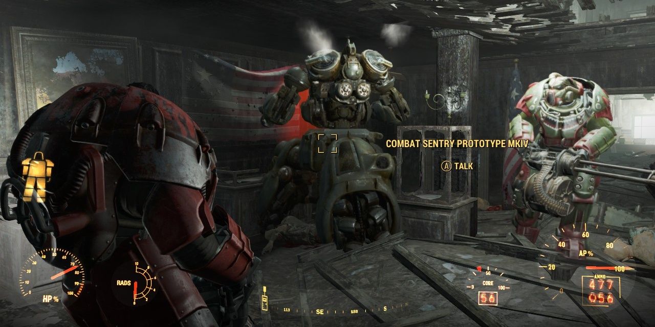Sentry Bot Companion in Fallout 4