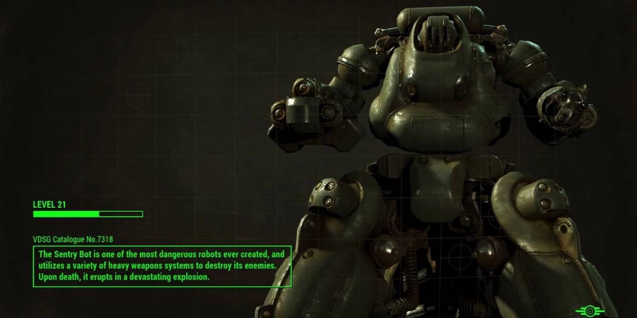 Sentry Bot in Fallout 4