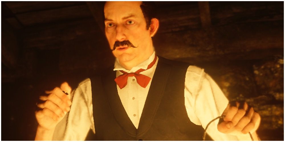 The serial killer Edmund Lowry Red Dead Redemption 2