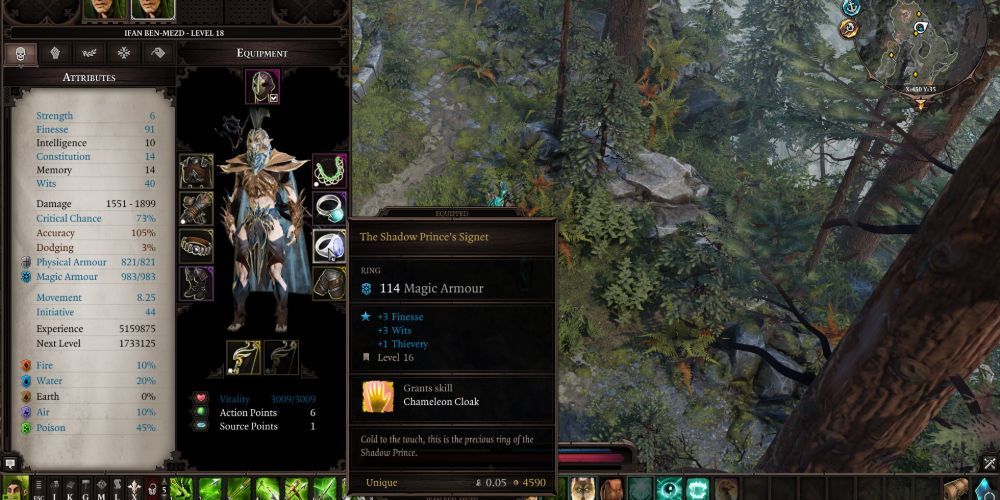 Shadow Prince&#8217;s Signet Divinity 2 Best Armor