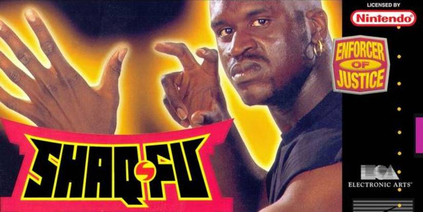 Shaq Fu Cover Art SNES