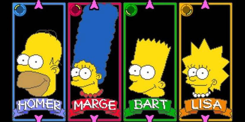 Simpsons Arcade Game Non DC Non Marvel Comic Book Games