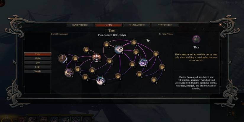 The Skill Tree Vikings: Wolves of Midgard
