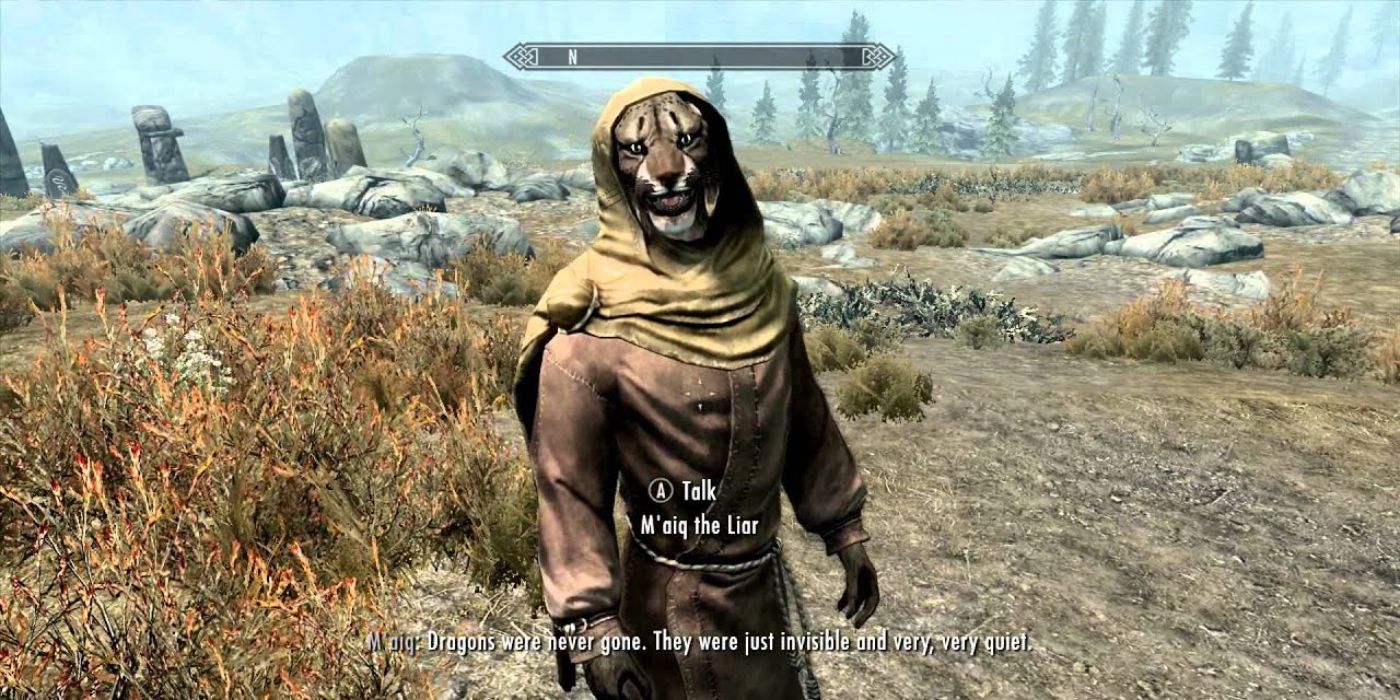 Skyrim M'aiq the Liar