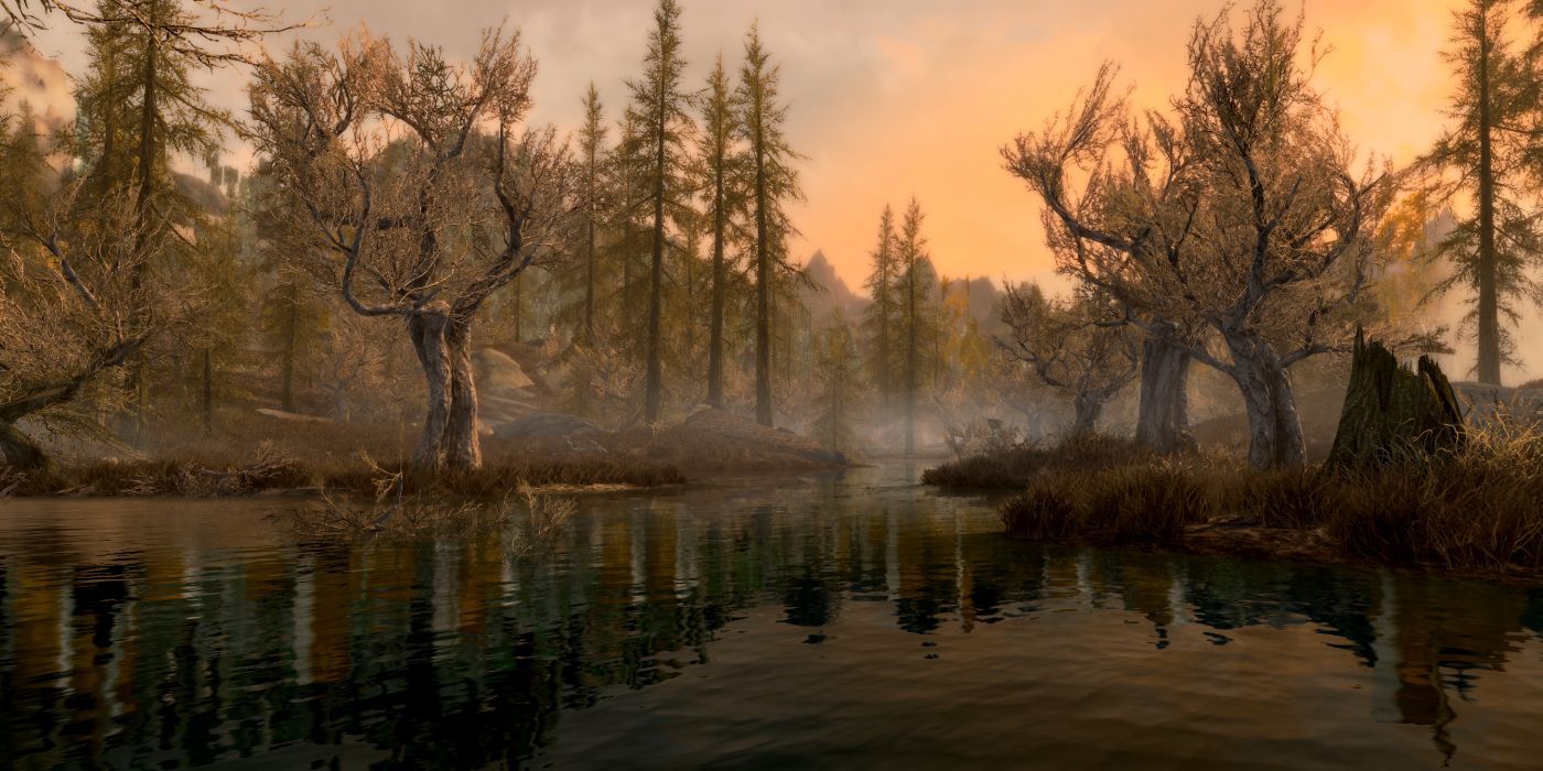 Skyrim Morthal Swamps