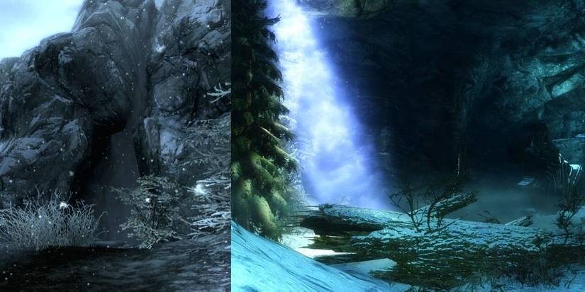 Skyrim Shrouded Grove Cave