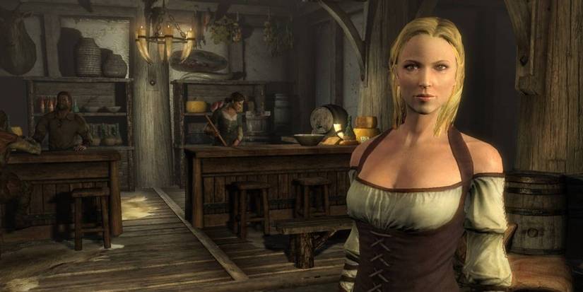Bartender In A Skyrim Tavern