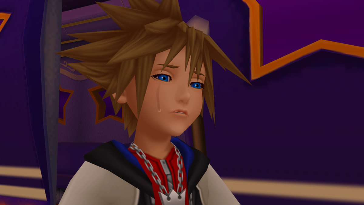 kingdom hearts sora sad