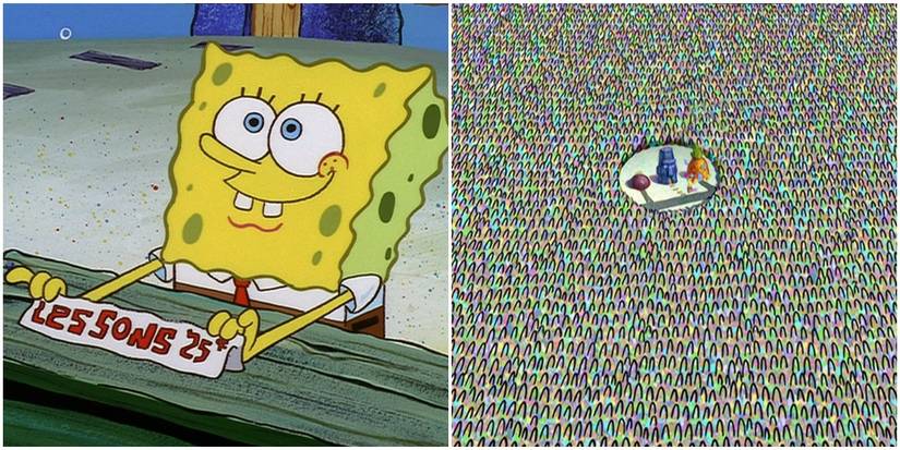 Screenshots from SpongeBob Squarepants episode