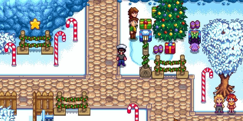 The Festival Of Ice Occurs On The 8th Every Winter In Stardew Valley