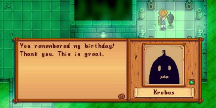 Stardew Valley Krobus Birthday