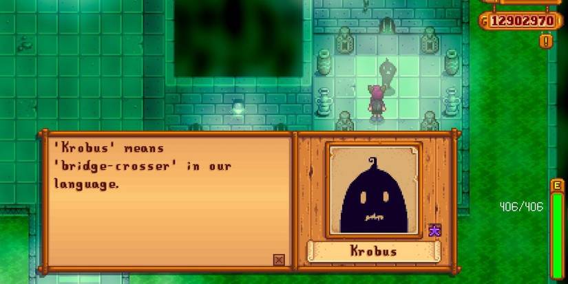 Stardew Valley Krobus Language