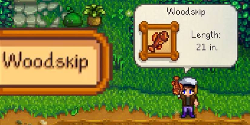 Woodskip fish in Stardew Valley
