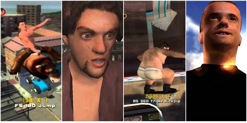 Steve-O, Bam, Phil, and Wee Man in Tony Haw's Underground 2