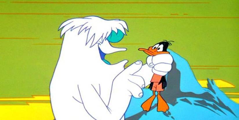 The Abominable Snow Rabbit (1961), the monster holding Daffy