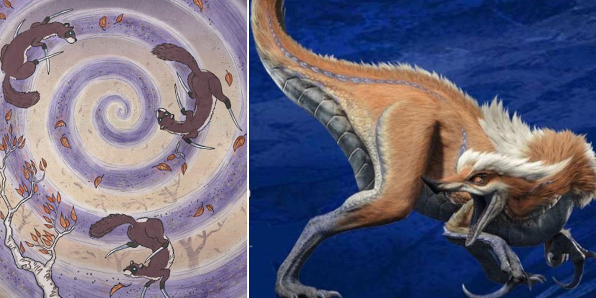Split Image Of The Great Izuchi &amp; The Sickle Weasel
