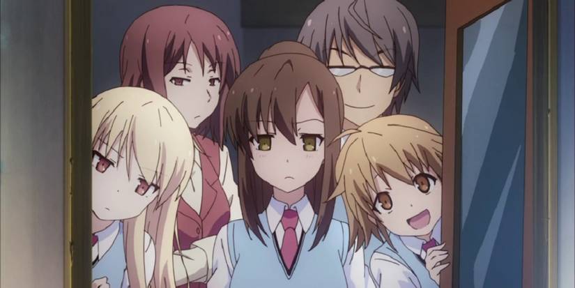 The cast of The Pet Girl of Sakurasou
