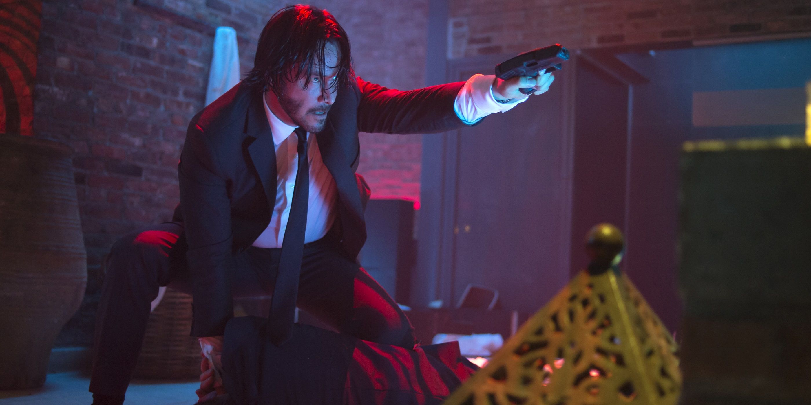 The Red Circle nightclub shootout in John Wick