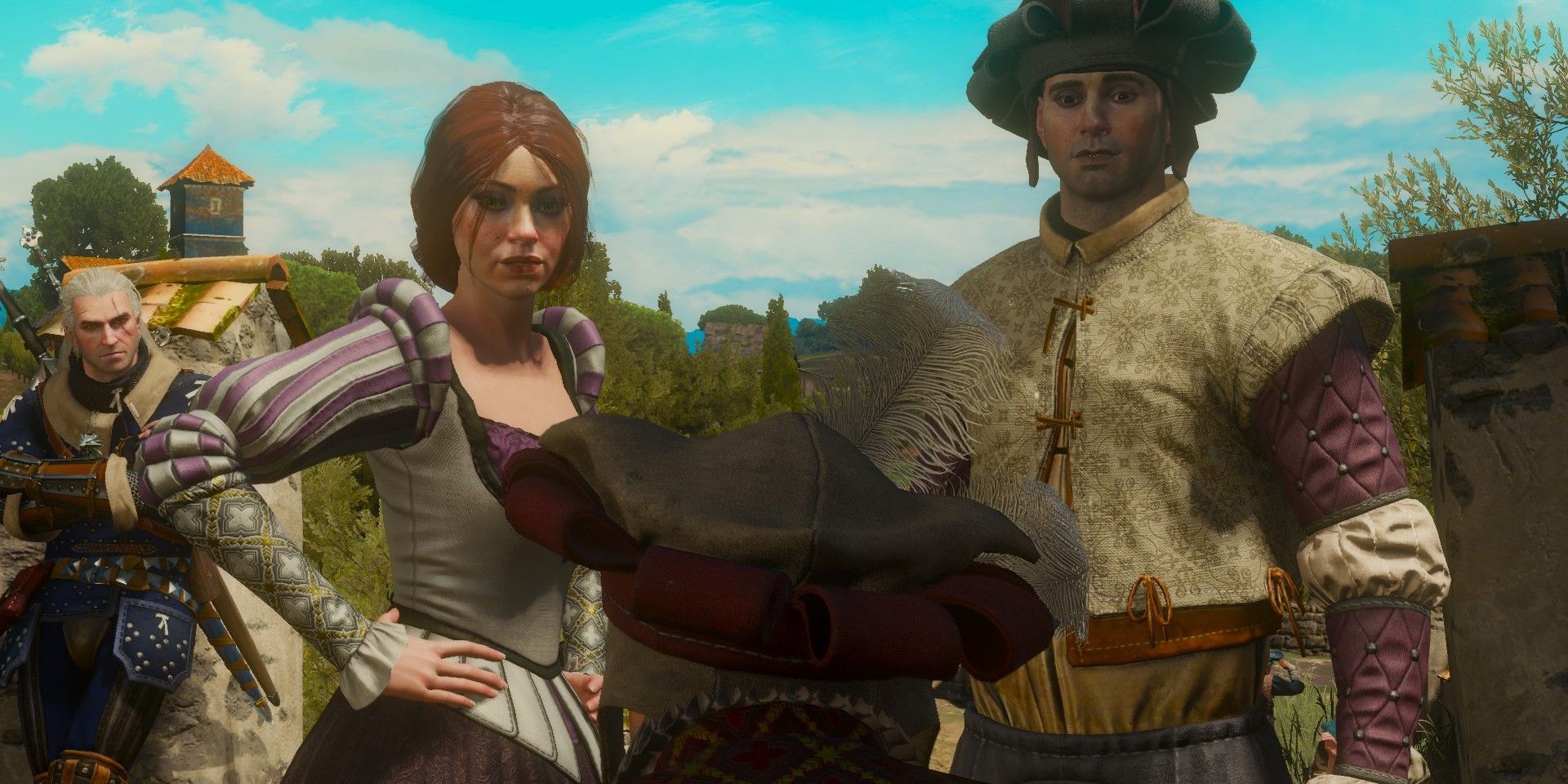 Liam and Matilda in The Witcher 3