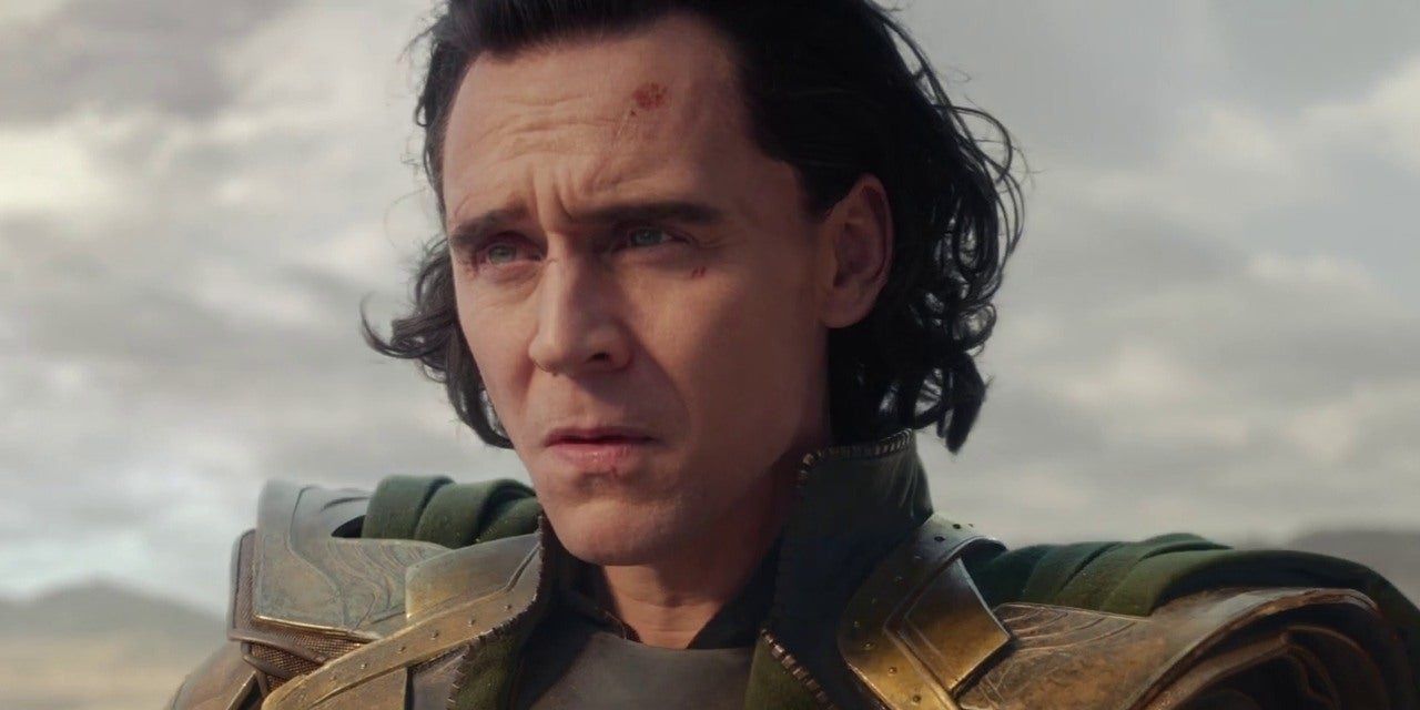 Tom Hiddleston in the desert in the Loki trailer