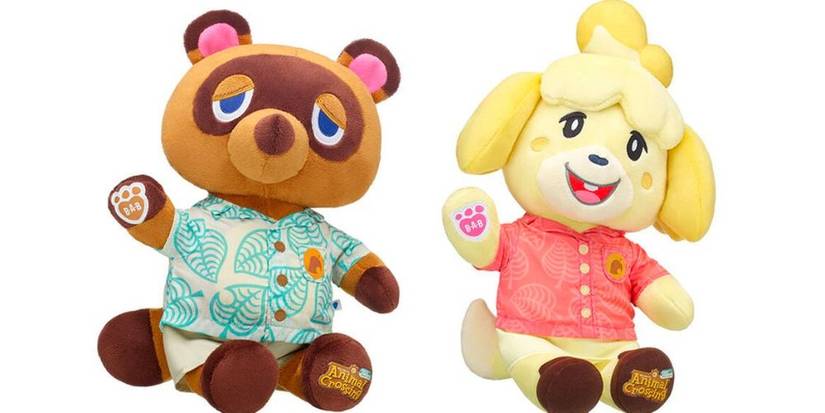 Tom Nook Isabelle Nintendo Build A Bear