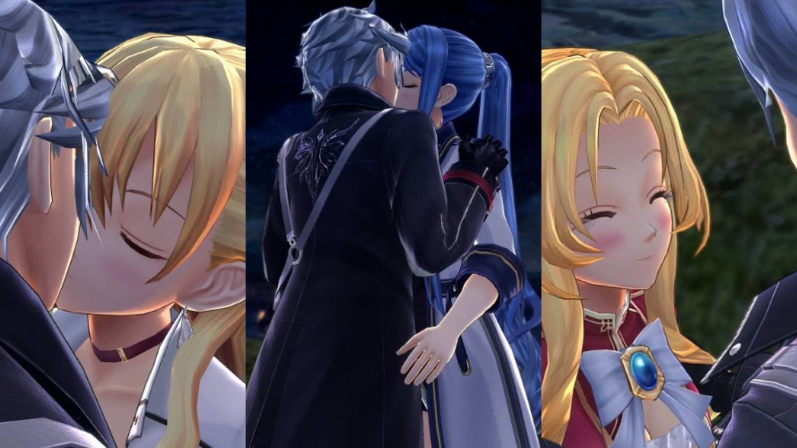 Rean with Alisa, Laura, and Alfin