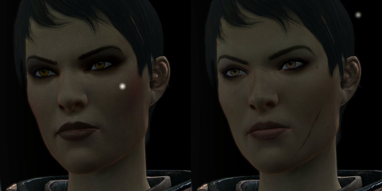 Unique Face Textures mod for Dragon Age 2