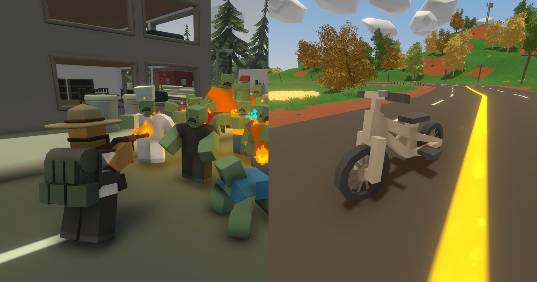 Unturned Zombie Horde And Bicycle