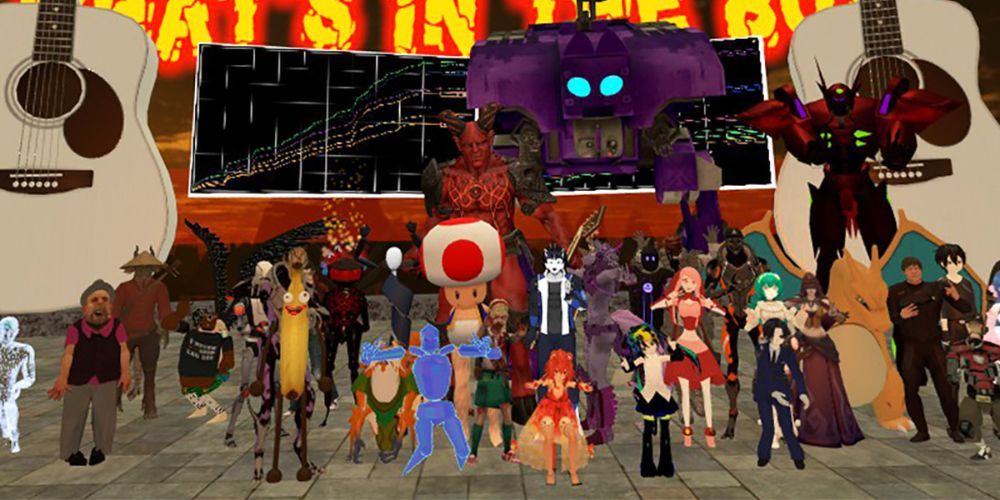 VRChat Worlds Populated Server High Playercount