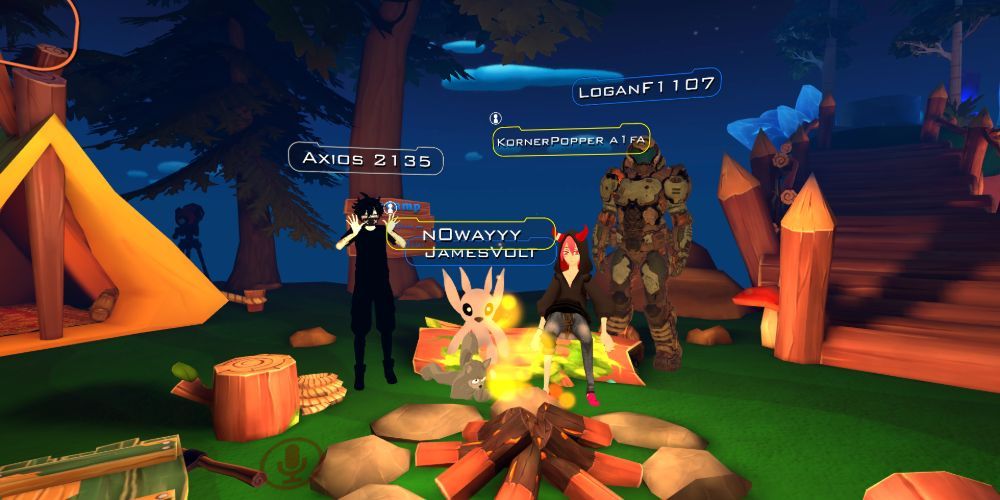 VRChat Worlds Sky Camp