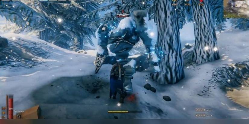 Stone Golems Can Only Be Harmed By Pickaxes in Valheim