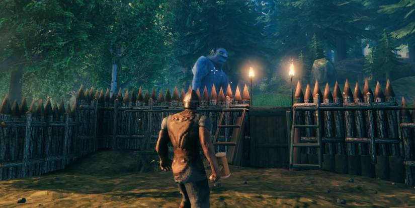 Trolls In Valheim Can Damage Trees And Fortifications