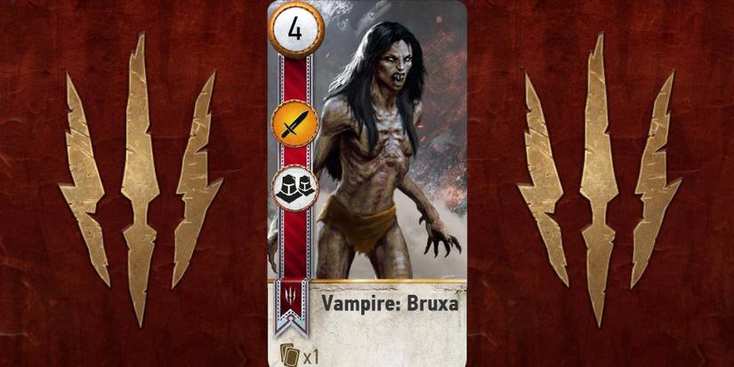 Vampire Witcher 3 Gwent Monsters Deck