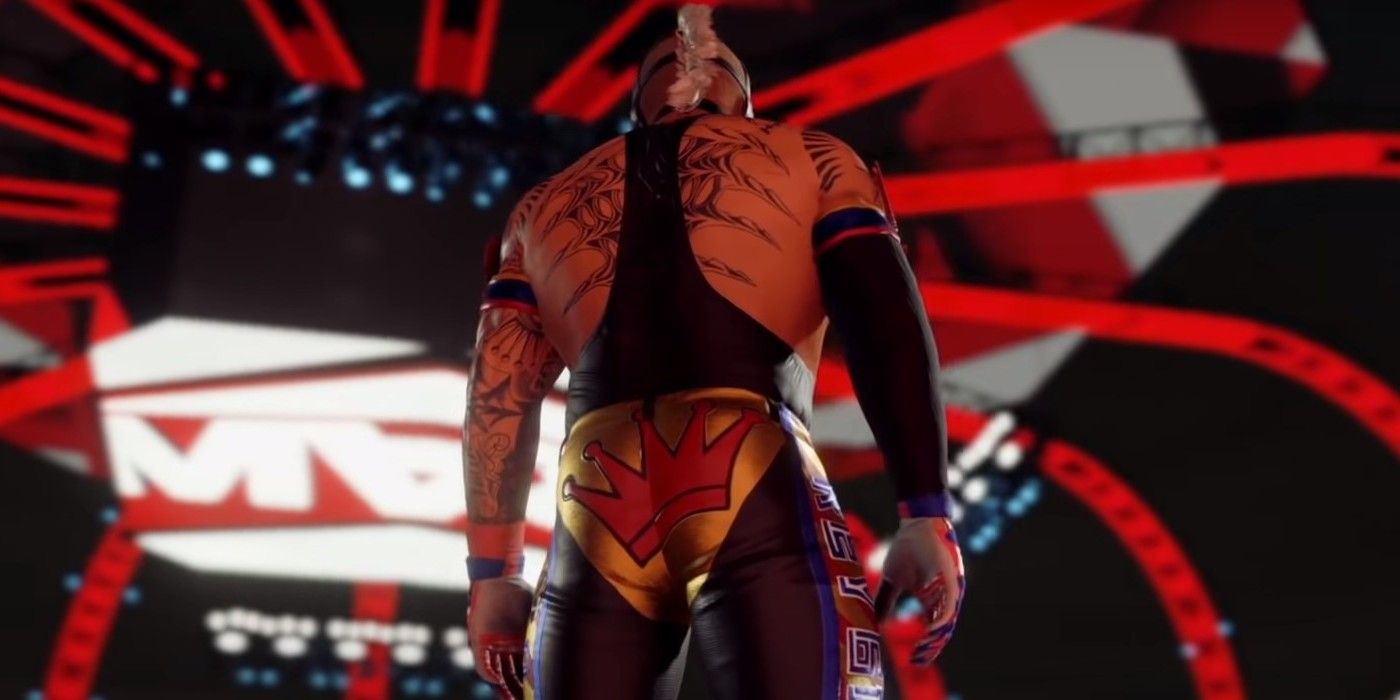 WWE 2K22 Rey Mysterio Raw