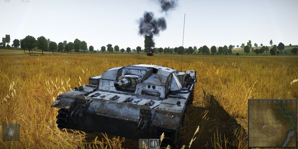 War Thunder Chrome Tank