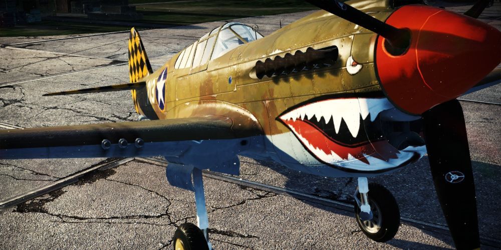 War Thunder P-40E