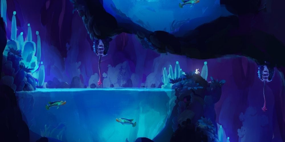Ori and the Will of the Wisps Underwater Area